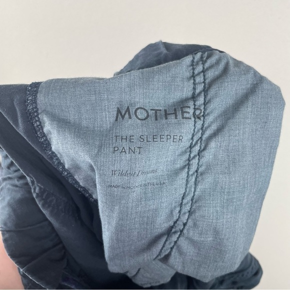 Mother Faded Black The Sleeper Relaxed Pants Size Medium - Picture 7 of 11